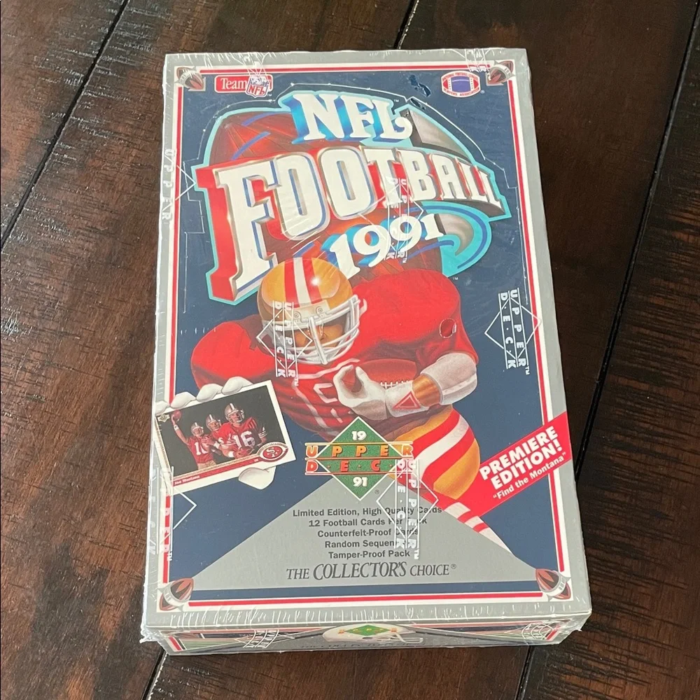 NFL Football 1991 Trading Card Set - Red and Gray - Picture 1 of 1
